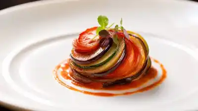 El plato de Ratatouille que no es lo que parece: la versión oculta que preparó el chef