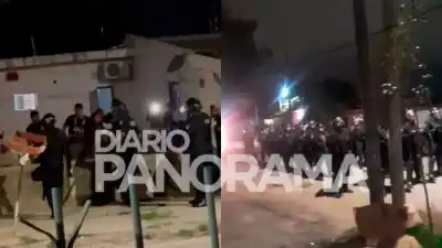 Pelea vecinal en el barrio Borges terminó con dos heridos y un operativo policial que pocos esperaban