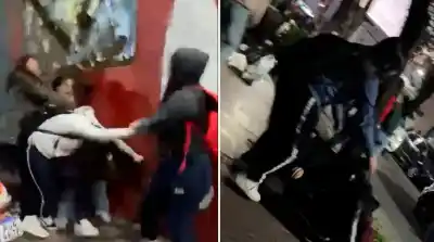 La golpiza que filmó un testigo: adolescente arrastrada del pelo frente a todos en Villa Ballester