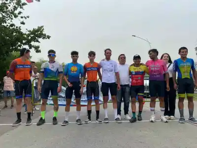 Santiago Agüero fue segundo en el Interprovincial de Ciclismo en Santiago del Estero