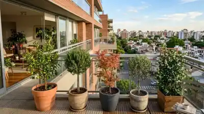 Las tres especies de árboles que crecen en maceta y transforman cualquier balcón