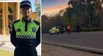 Circulaba en moto por la ruta y lo que encontró en el camino le costó la vida