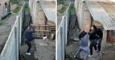 Violenta pelea entre familias en Tafí Viejo: palas y golpes en plena calle con un niño presente
