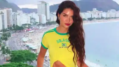 El look de Zaira Nara en Brasil que nadie esperaba