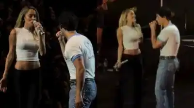 Tini Stoessel apareció en el show de Jonas Brothers y lo que pasó en el Arena dejó a todos sin palabras
