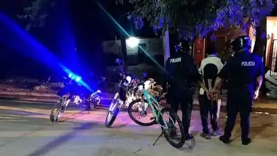 Asaltó a una familia con un machete y huyó en bicicleta: lo que encontró la policía al cerrarle el paso