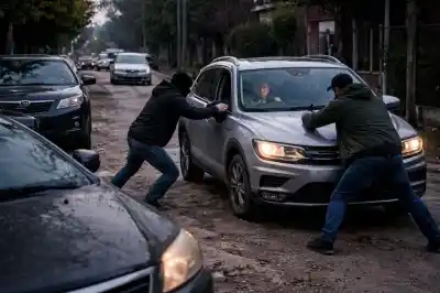 Te cruzan un auto para robarte: la maniobra clave que tenés que hacer para escapar