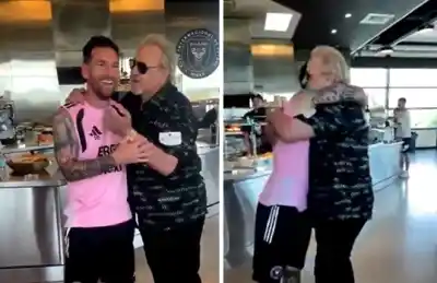 El tierno encuentro entre Messi y el actor de Quico que conmovió a todos