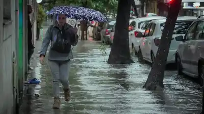 Jueves de lluvia y viento en el AMBA: qué dice el SMN para el resto de la semana