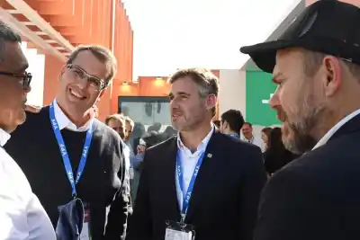 El intendente de Pilar viajó a San Juan y lo que dijo sobre los recursos naturales sorprendió a todos