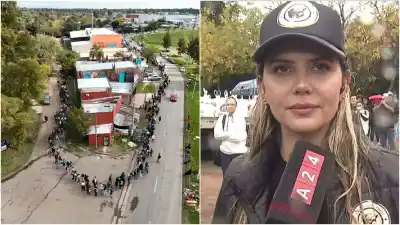 Dueña de frigorífico en Moreno revela lo que más le impactó de la fila de 3.500 personas