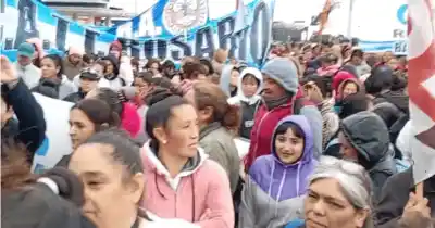 Se manifestaron en el sur de Rosario y lo que ocurrió después dejó a todos en vilo