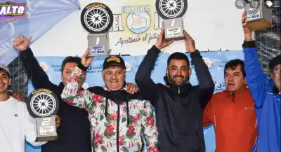 Alfredo Espadín hijo ganó junto a Fabián Escalora en el Rally Catamarqueño