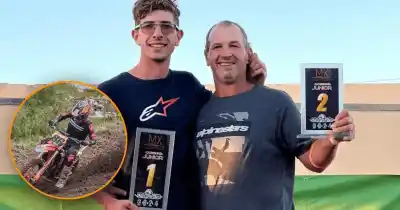 Un joven piloto de motocross sufrió un accidente en un circuito y lo que pasó después conmocionó a todos