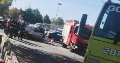 Un fuerte choque en Godoy Cruz: lo que hallaron los bomberos al llegar al lugar