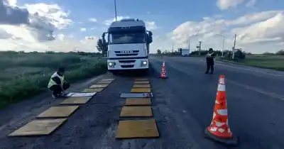 Ya controlaron 11.700 camiones en rutas provinciales: el 4% tenía exceso de peso