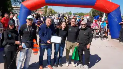 Ciclismo interprovincial en La Banda: lo que pasó en el primer aniversario de la agrupación