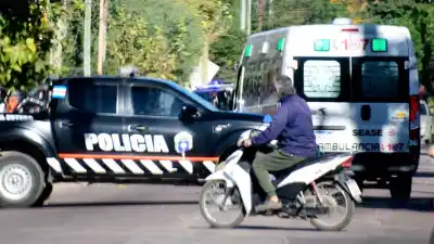 Un ciclista murió y un niño de 7 años sufrió un traumatismo de cráneo en un choque