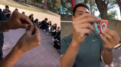 Les prometió hora libre si salía Messi: la reacción de sus alumnos cuando abrió el paquete