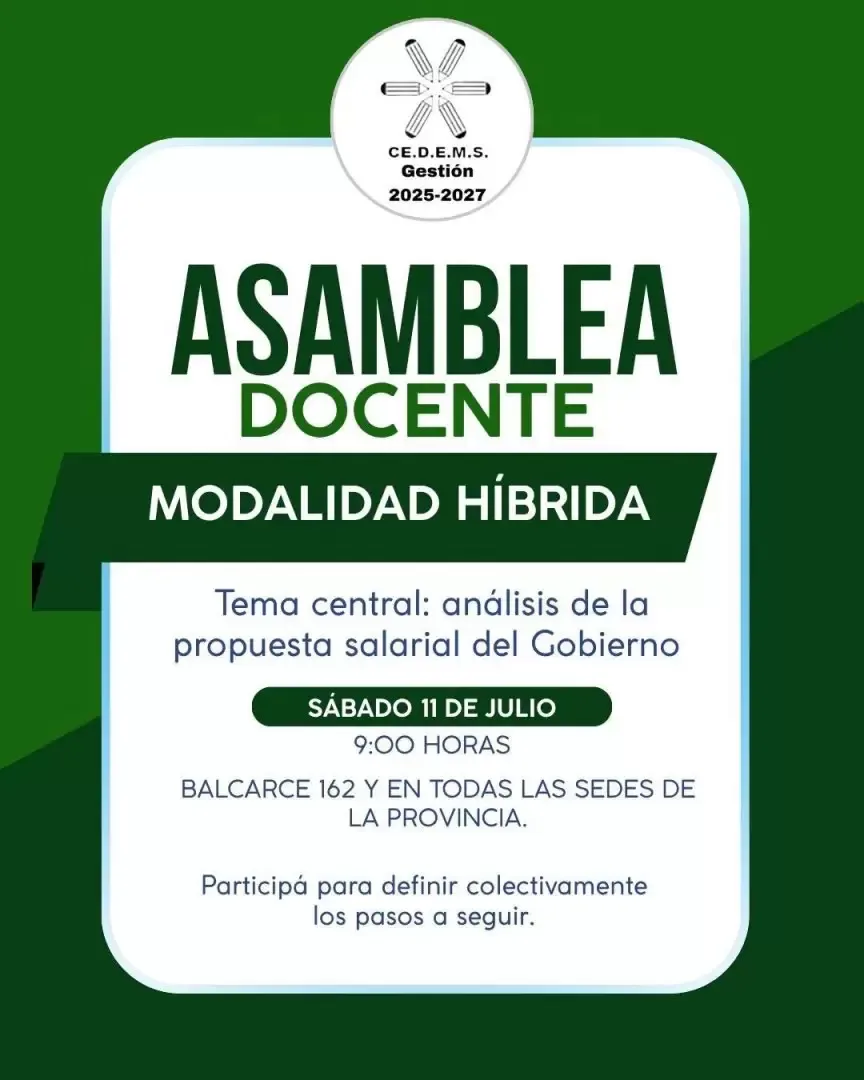 Convocatoria a asamblea