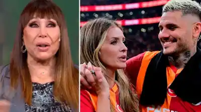 El abrazo de la China Suárez a Icardi que desató la furia de Moria Casán contra Wanda Nara