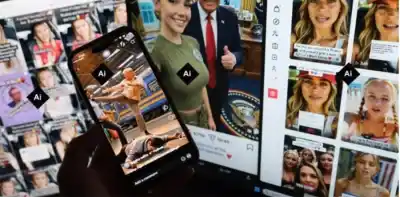 ¿Reales o creadas por IA? Las rubias que hacen campaña por Trump y nadie sabe quién está detrás