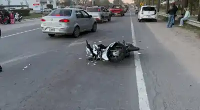 Impacto en la ruta 38: un nene de 12 años terminó internado y los vehículos quedaron secuestrados