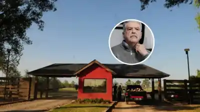 El lujoso refugio donde De Vido cumple su arresto domiciliario: una chacra en un country de Zárate