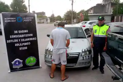 Secuestran en Monteros un auto utilizado para comercializar droga