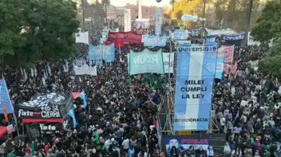 En la marcha universitaria, un documento secreto que el Gobierno quería evitar