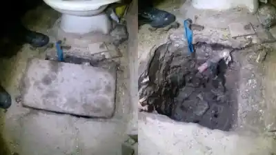 Hallaron un socavón en el baño de una cárcel de alta seguridad y lo que buscan los agentes heló a todos