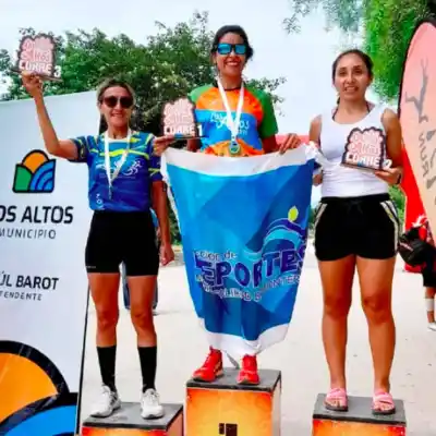 Jimena Molina logró el primer puesto de su categoría en “Los Altos Corre”