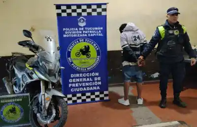 Robaron una moto de alta gama y lo que pasó después sorprendió a la policía