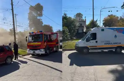 Un incendio en una vivienda de Concepción y lo que revelaron los bomberos sobre los ocupantes