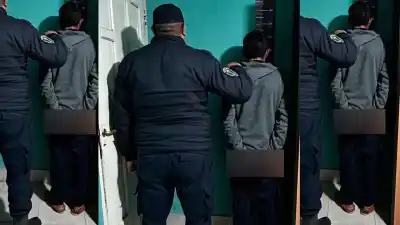 Intentó atacar a un vecino con una tijera y la Policía lo detuvo en plena calle