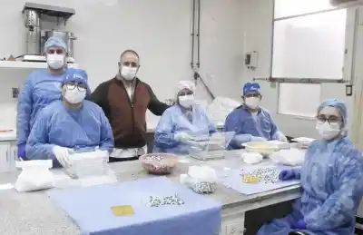 Farmacia Oficial produce 36.000 cápsulas por semana: el antiviral que no para de fabricarse