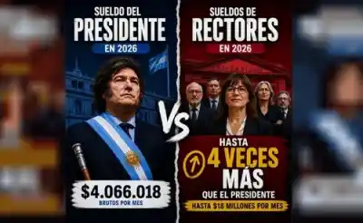 Milei comparó su sueldo con el de los rectores y el resultado dejó a todos boquiabiertos