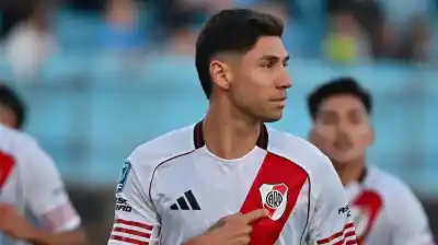 Gonzalo Montiel se lesionó en la entrada en calor y River perdió a un titular clave para los cuartos