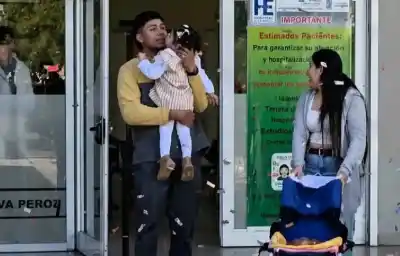 Samantha, de 1 año, salió del hospital tras cuatro meses: la emoción del personal de salud