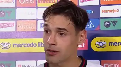 Martínez Quarta se enteró en vivo de la fecha de la semifinal y su reacción fue increíble