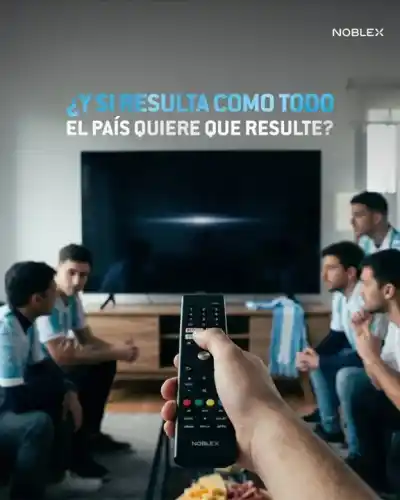 Comprá este smart TV y si Argentina gana el Mundial 2026, la marca te devuelve el doble