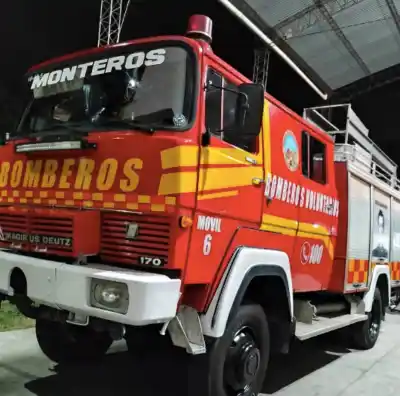 Bomberos Voluntarios de Monteros modernizan su flota de vehículos