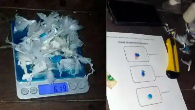 Intentaron evitar una demora y el operativo terminó con dos policías heridos