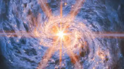 Apuntó su lente infrarrojo hacia una galaxia lejana y lo que vio dejó helados a los astrónomos