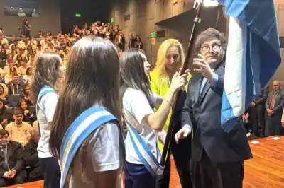 El inesperado discurso del Presidente Javier Milei en su antigua escuela