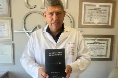 Pasó de salvar vidas a luchar por la suya: el médico que estuvo al borde de la muerte y lo contó en un libro