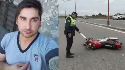 Perdió el control de su moto y el impacto fue fatal: murió en el acto