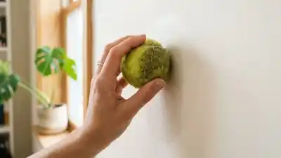 El truco de limpieza que pocos conocen: una pelota de tenis y una pared manchada