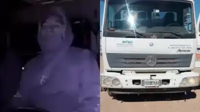 Robaron un camión cargado de cables en Vaca Muerta y lo que muestran las cámaras de seguridad heló a los investigadores