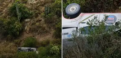 Cayeron 30 metros en un barranco: el milagroso final que nadie esperaba en la Cuesta del Obispo
